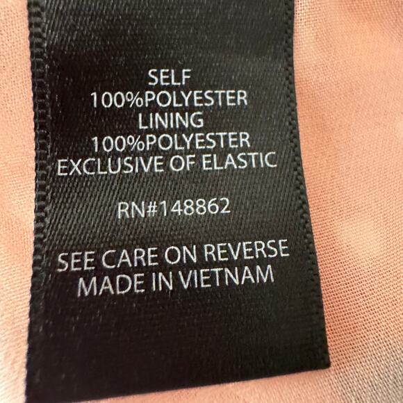 Torrid Colorful Chiffon Clip Dot Blouson Long Sleeve Blouse Size 4 - Picture 10 of 11